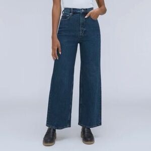 Everlane The Way High Wide Leg Flare Jeans